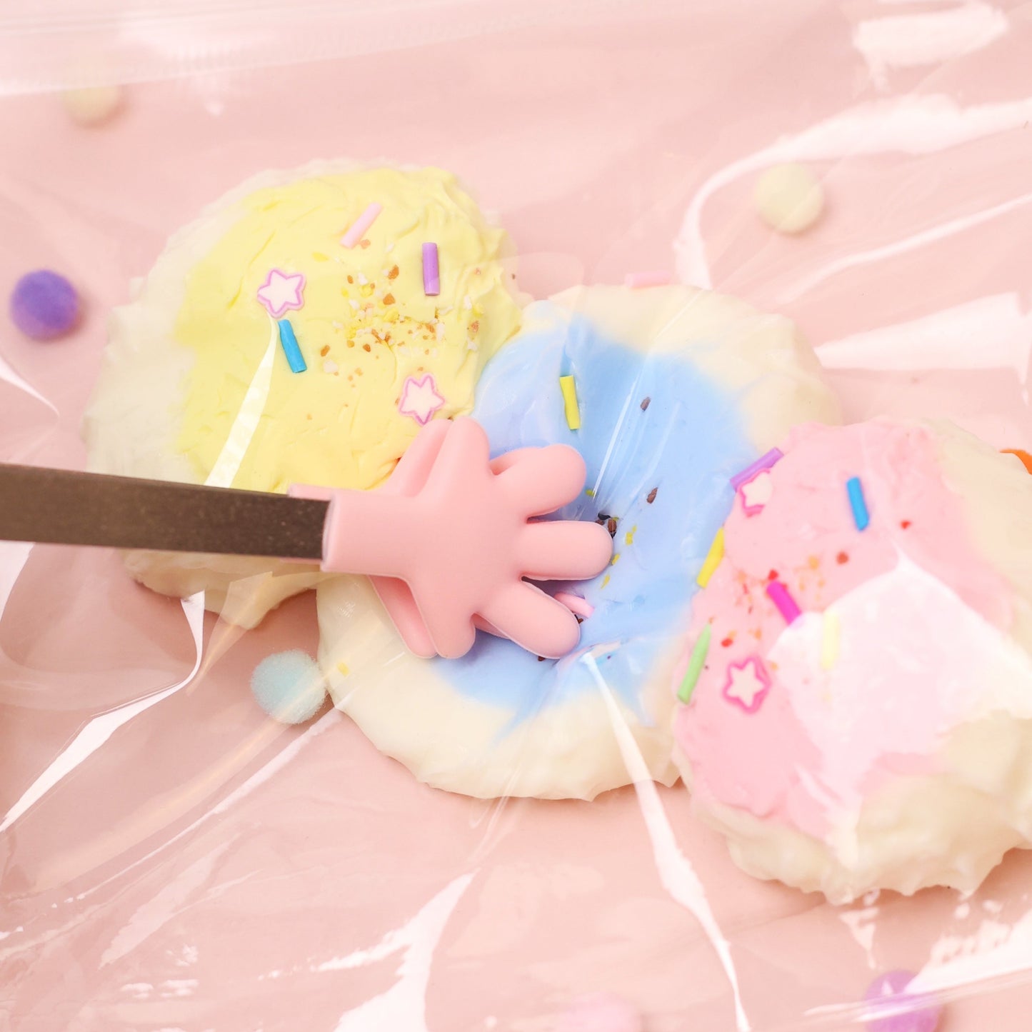 Frozen Yogurt Set Squishy Toy
