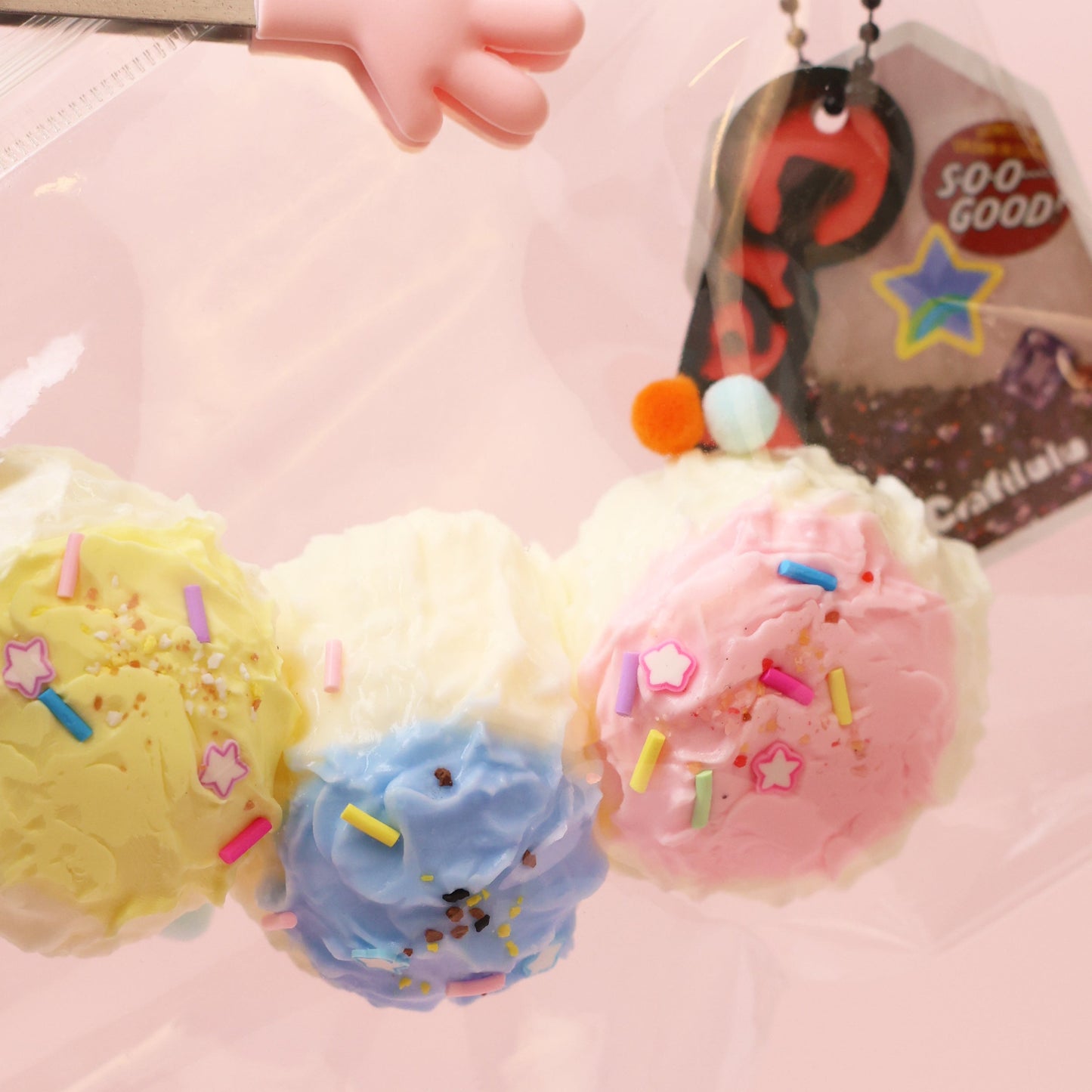 Frozen Yogurt Set Squishy Toy