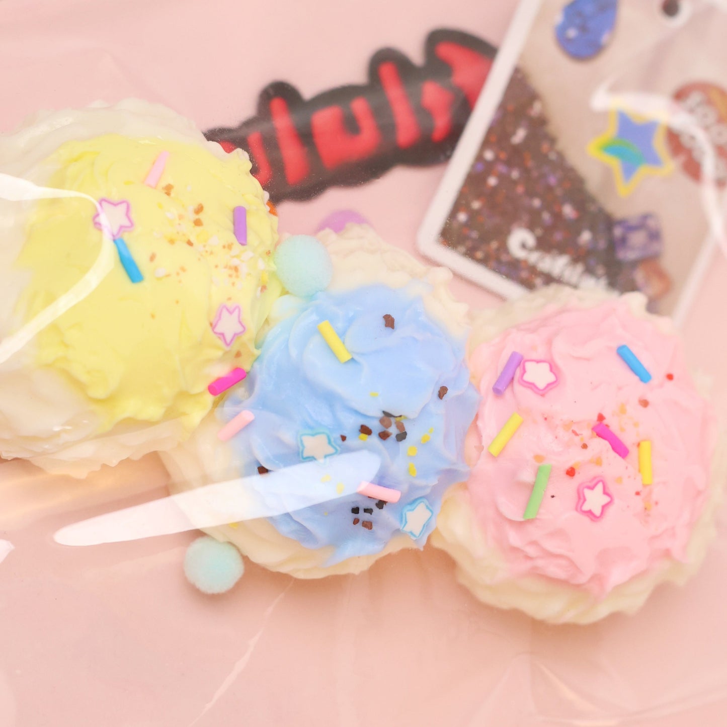 Frozen Yogurt Set Squishy Toy