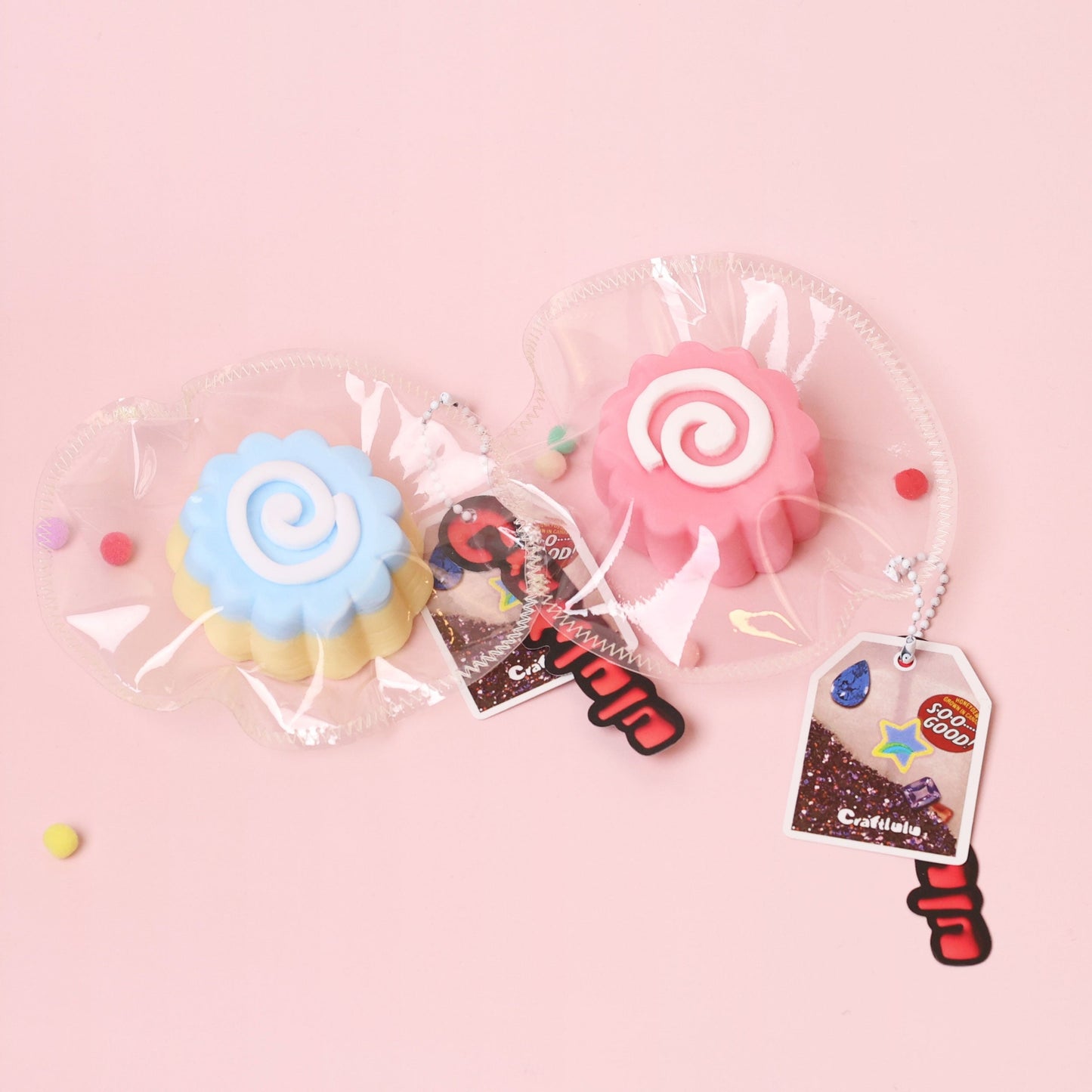 Fish Cake Squishy Toy