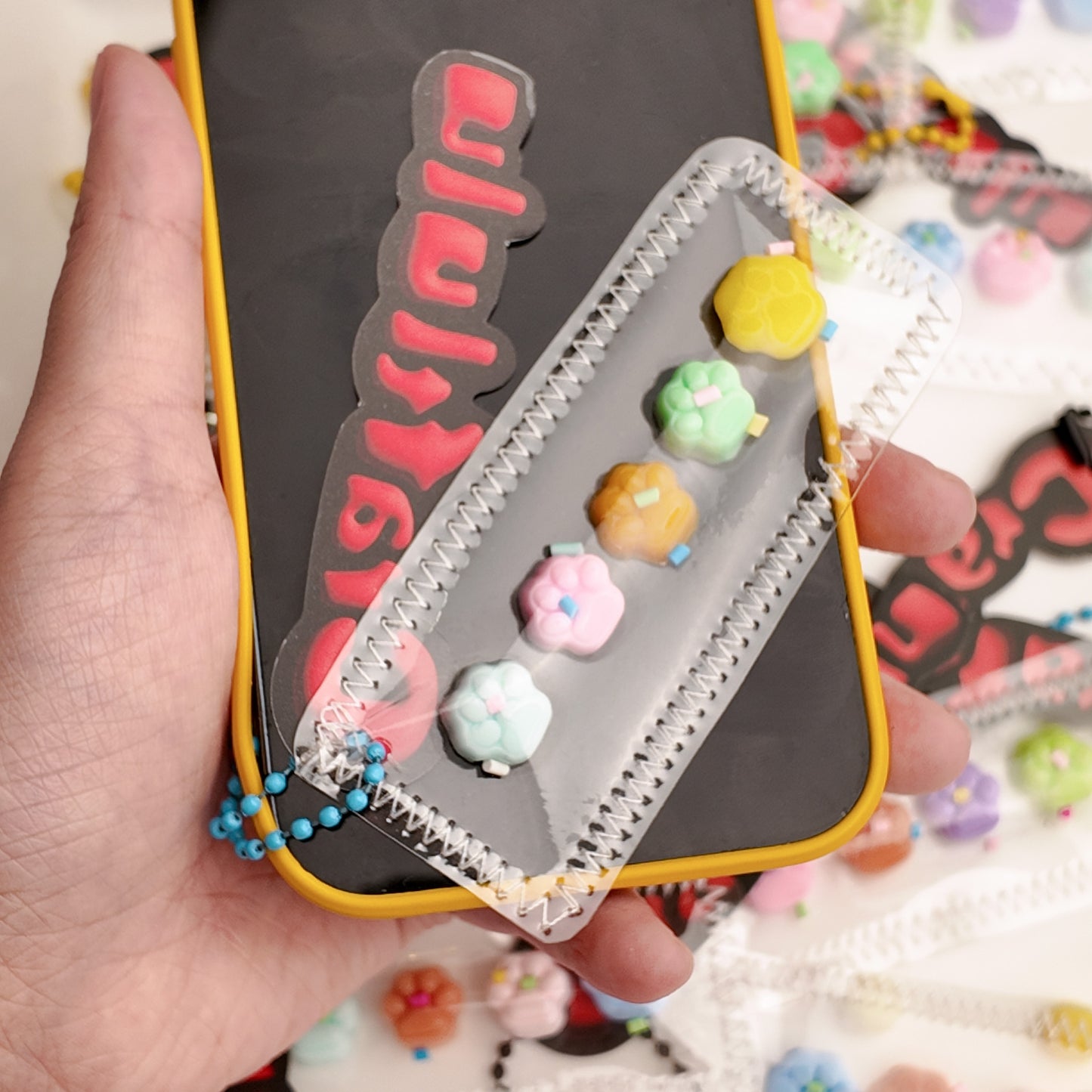 Mini Cat Paw Taba Squishy
