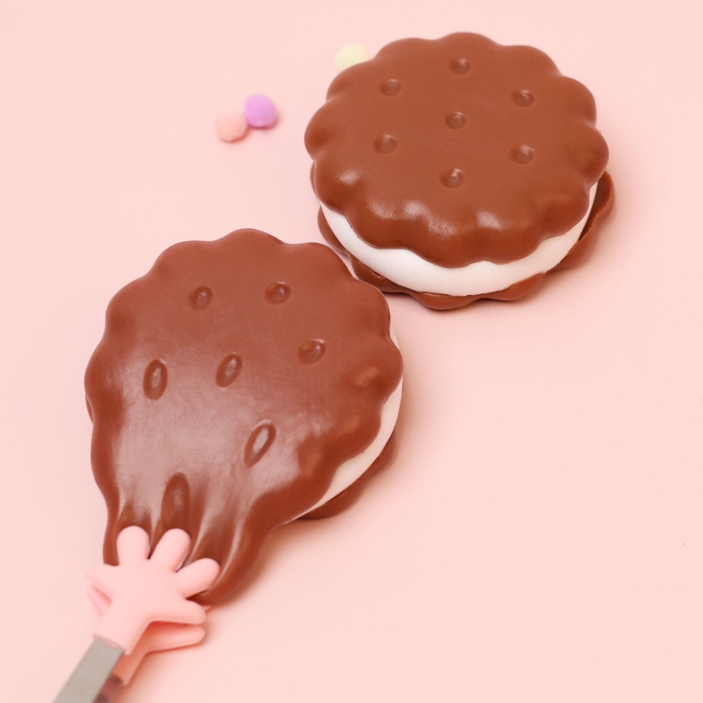 Emoji Cookie Squishy Toy