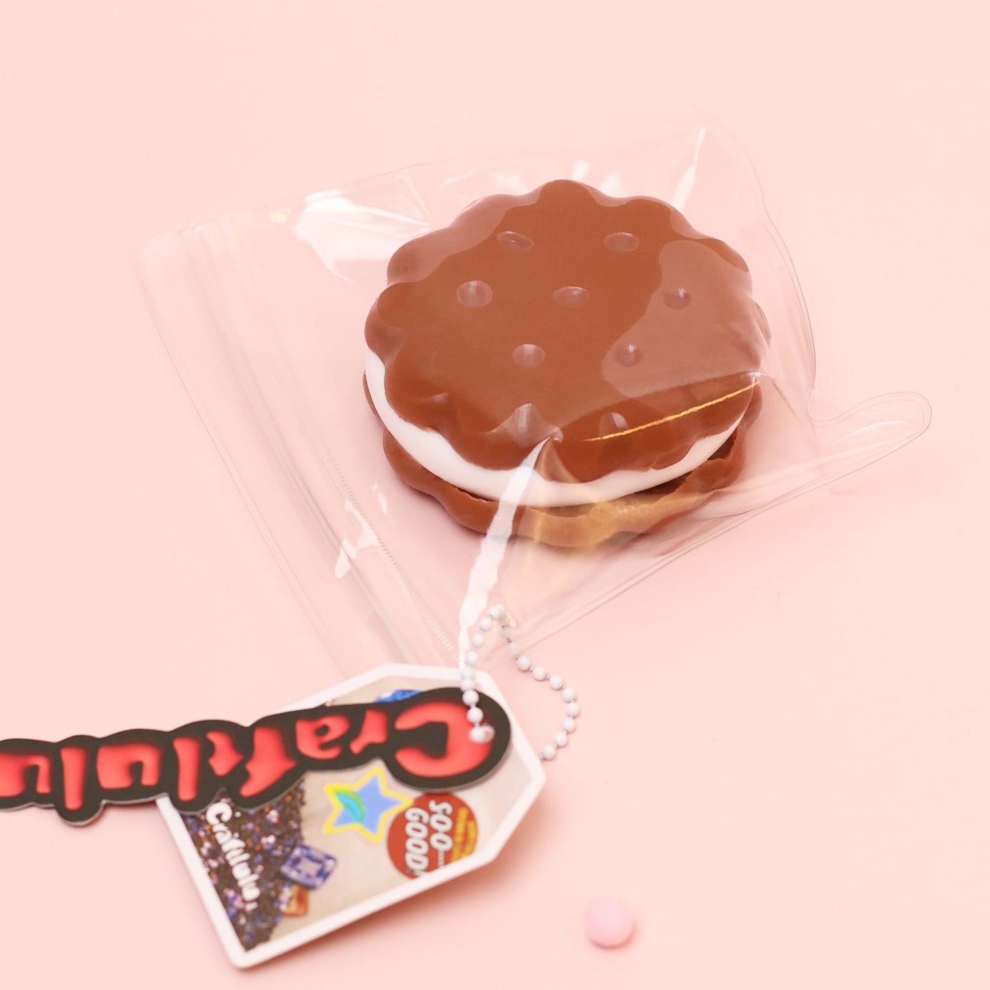 Emoji Cookie Squishy Toy