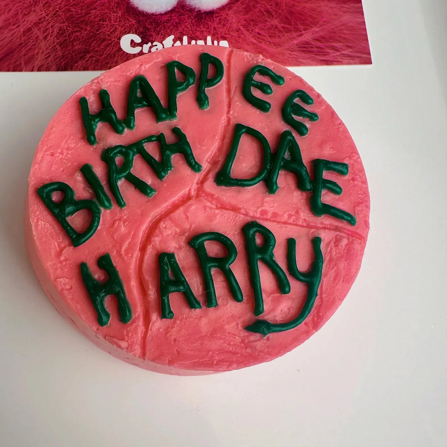 Taba Squishy Harry Birthday Cake