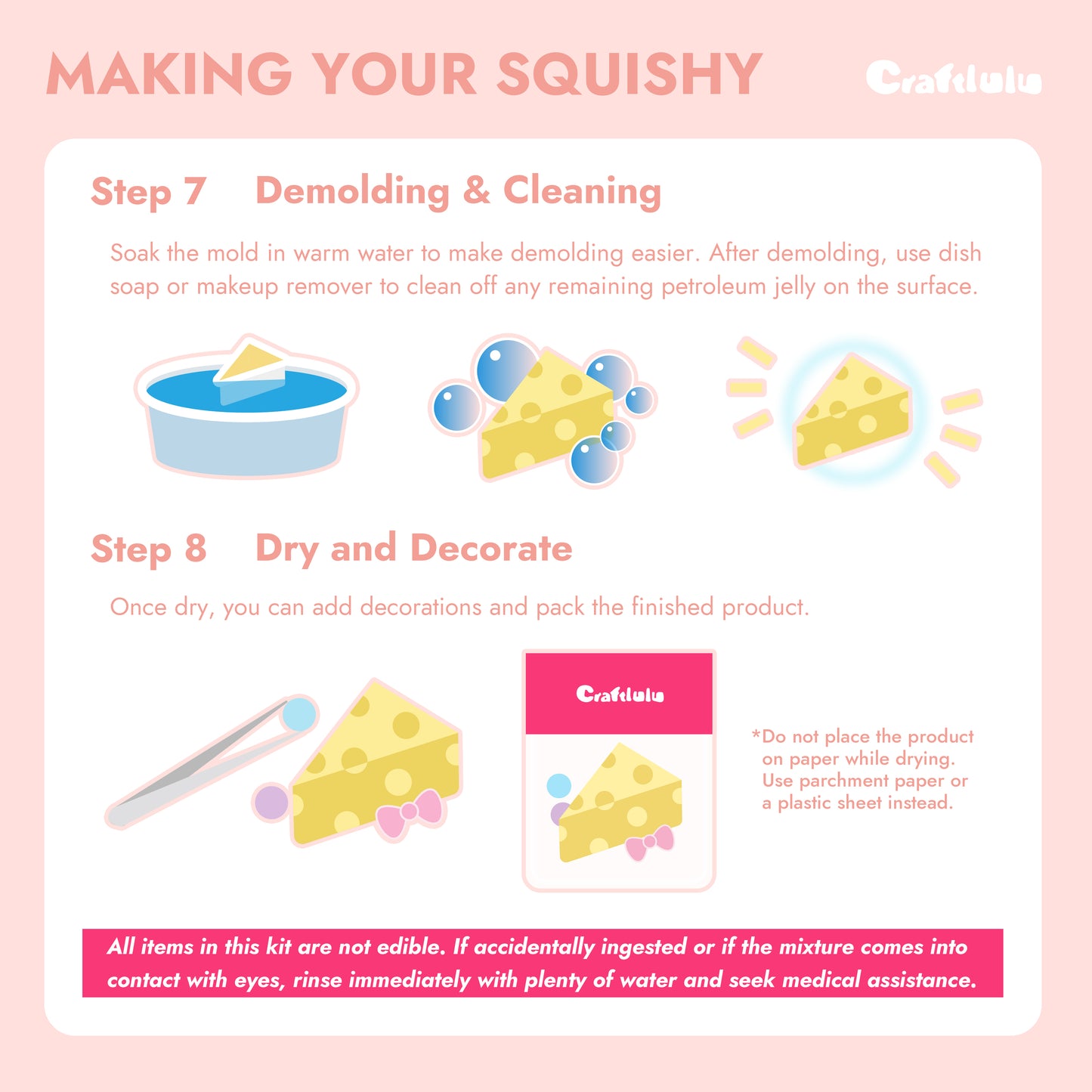 Squishy Toy DIY Basic Kit Set