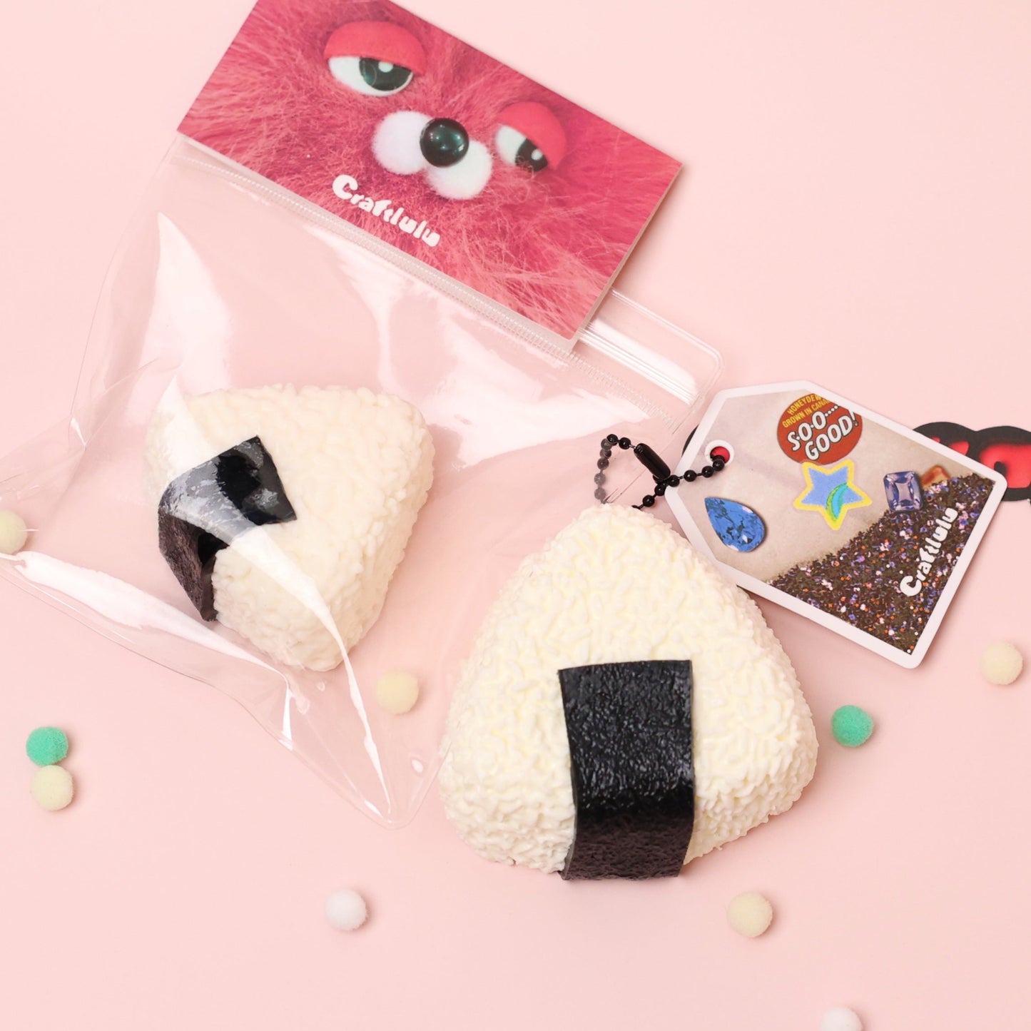 Japanese Rice Ball Squishy Toy