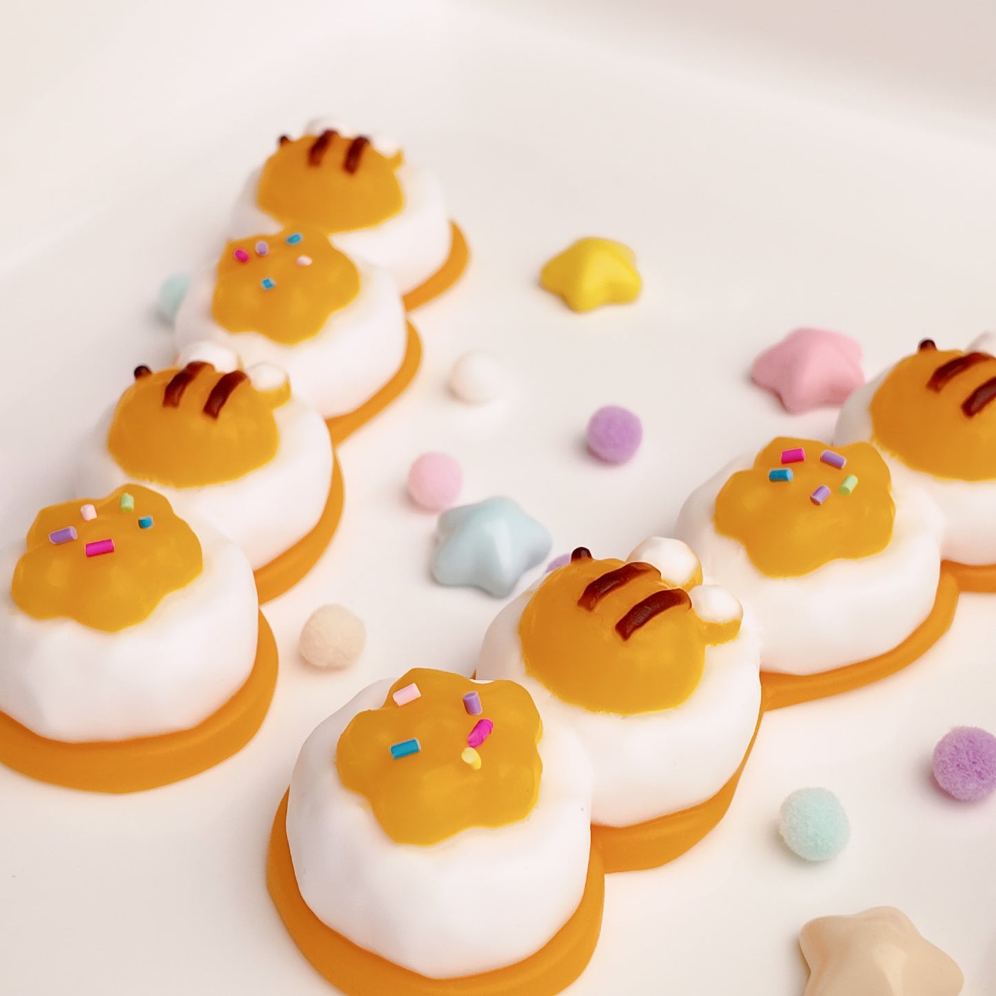 Orange Gummy Candy-inspired Squishy