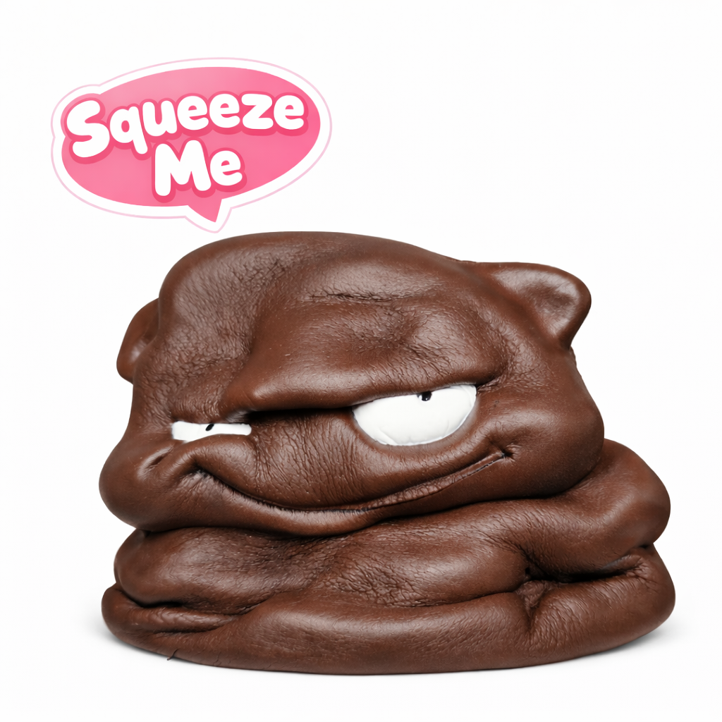 Ugly Blob Monster – Handmade Jumbo Slow-Rise Squishy