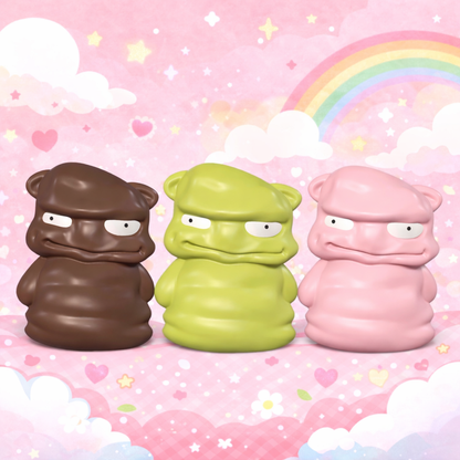 Ugly Blob Monster – Handmade Jumbo Slow-Rise Squishy