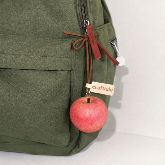 Apple Bag Charm|Cute Apple Keychain