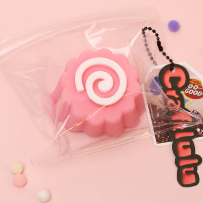 Fish Cake Squishy Toy