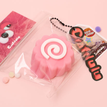 Fish Cake Squishy Toy