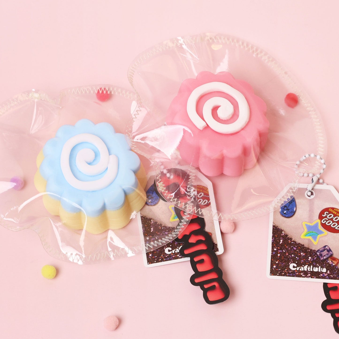 Fish Cake Squishy Toy