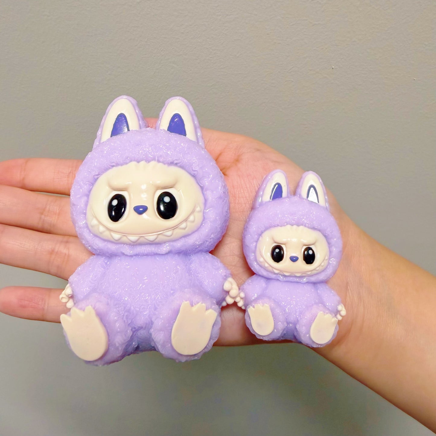 Labubu V2 Devil Demon Squishy — Handmade Bag-Protected Stress Relief Toy | Pastel Collectible | Craftlulu