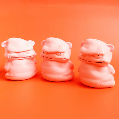 Ugly Blob Monster – Handmade Jumbo Slow-Rise Squishy