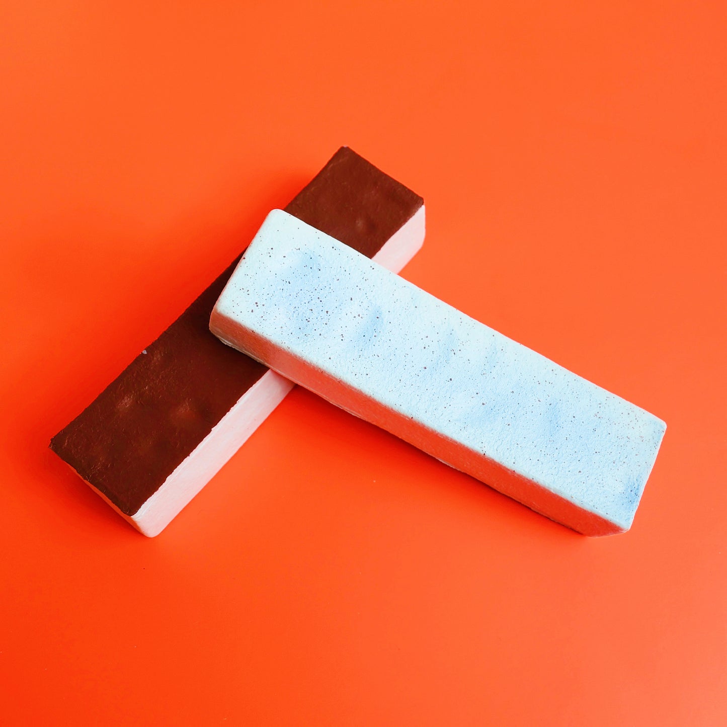 Handmade Sea Salt Cheese Bar Slow Rise Squishy | Soft Slow Rebound Fidget | Cute Desk Decor