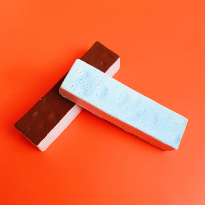 Handmade Sea Salt Cheese Bar Slow Rise Squishy | Soft Slow Rebound Fidget | Cute Desk Decor