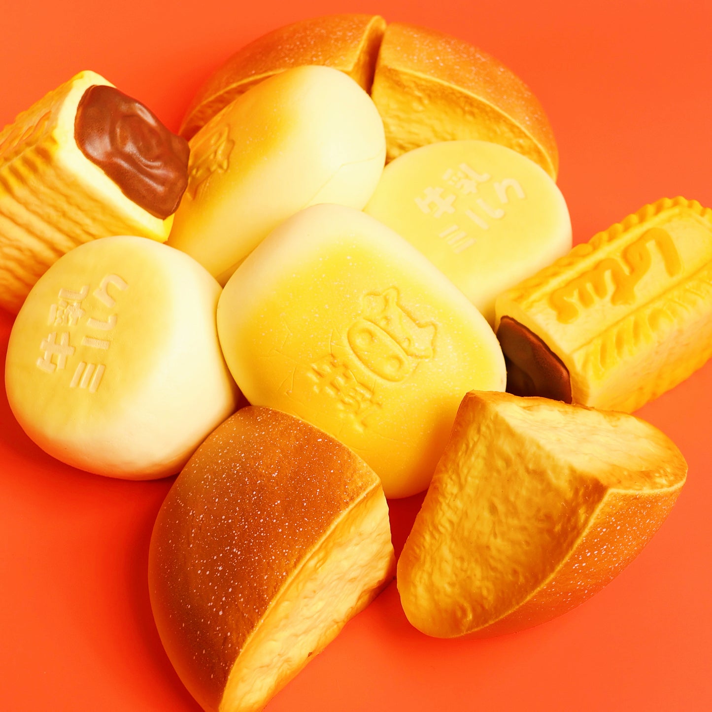 Milk Bread Bun – Handmade Jumbo Slow-Rise Squishy