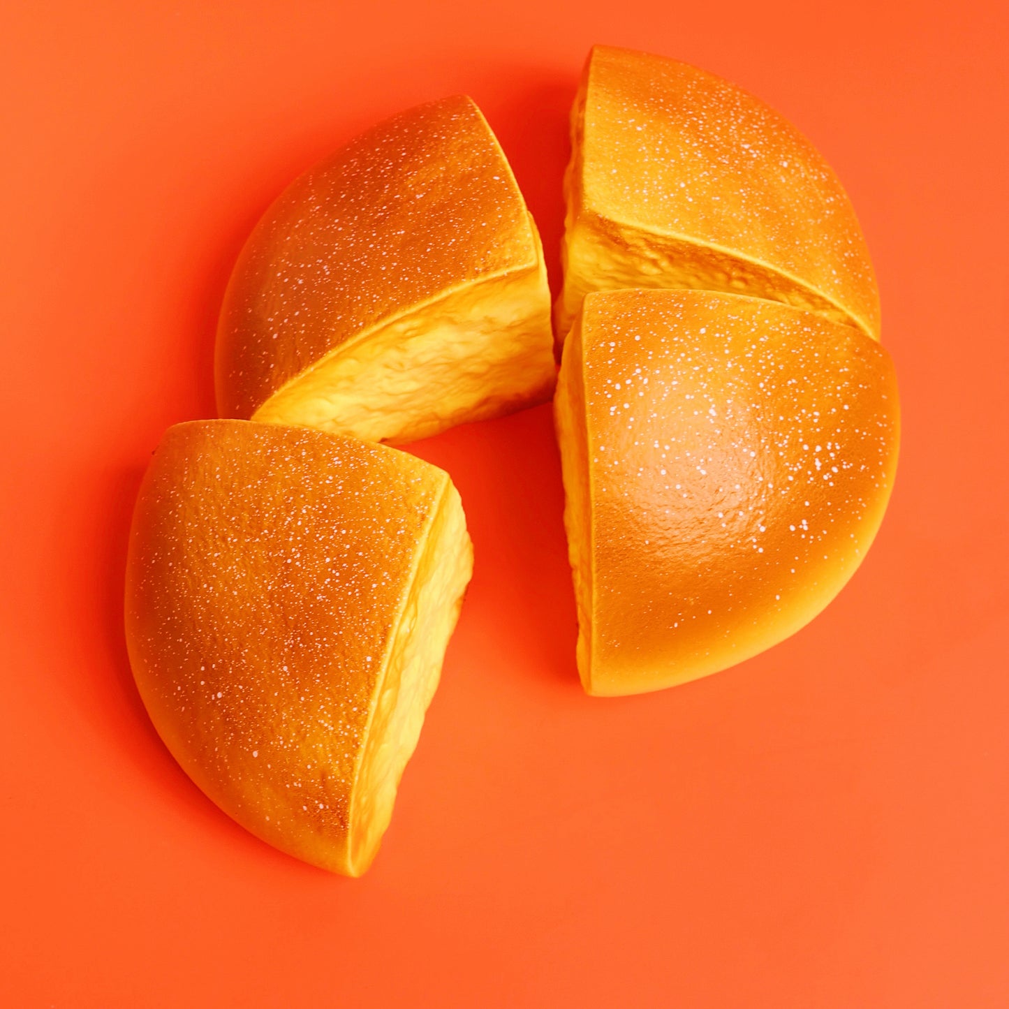 Cheese Bread Loaf – Handmade Slow-Rise Squishy