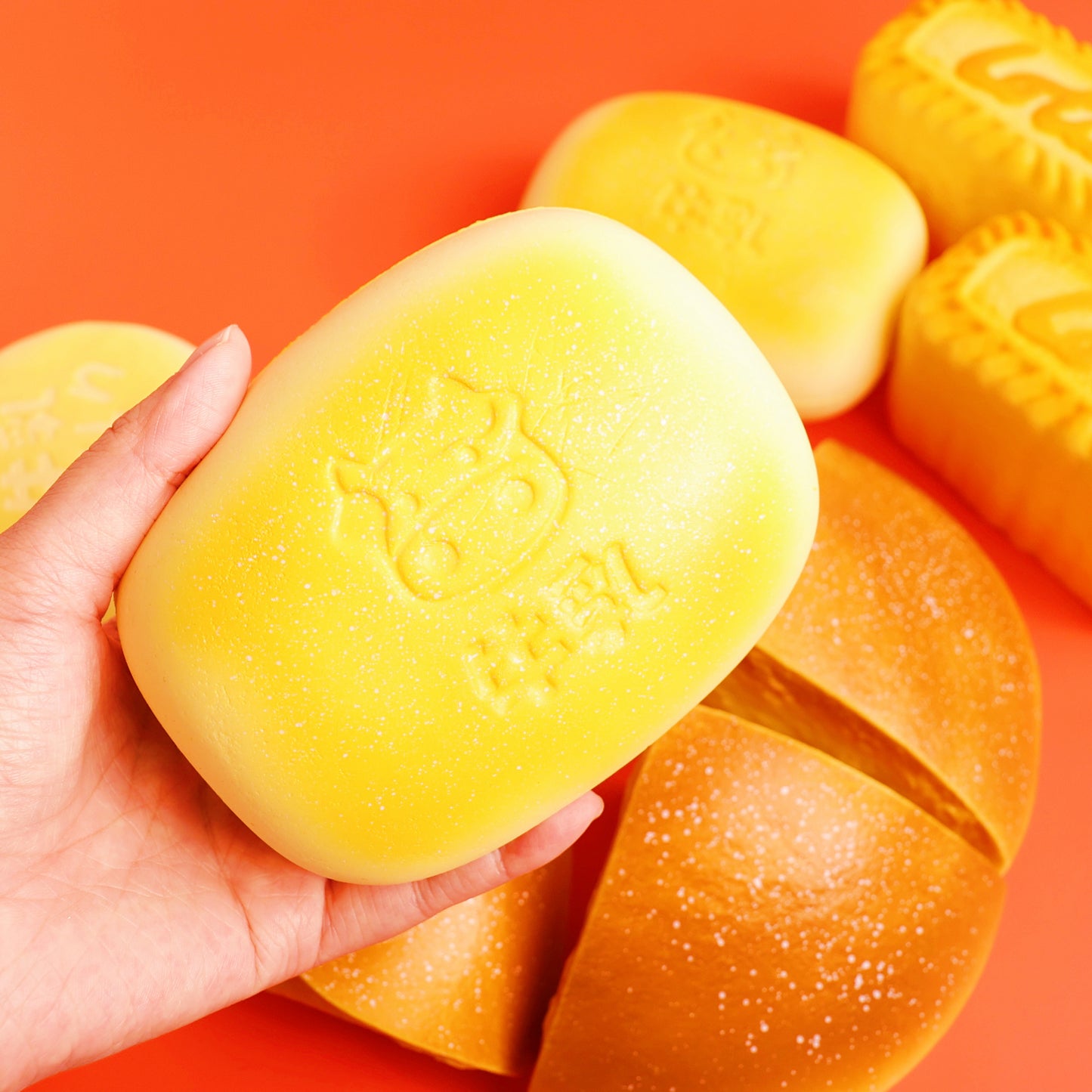 Milk Bread Bun – Handmade Jumbo Slow-Rise Squishy