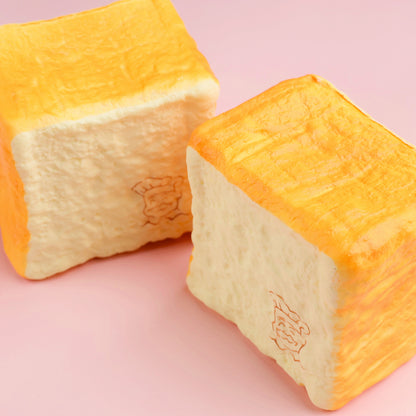 Jumbo Toast Bread Squishy | Scented Slow Rising Fidget Toy | Ultra Thick Stress Relief Sensory Toy for Adults & Kids