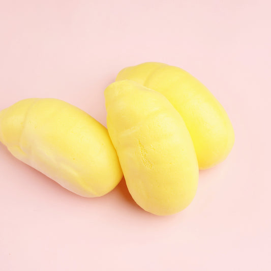 Durian Flesh Squishy | Satisfying Fidget Toy | Stress Relief Sensory Toy for Adults & Kids | Funny Fruit Squishy