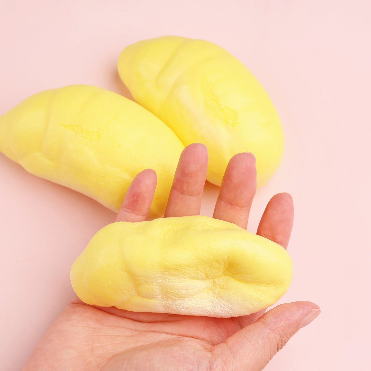 Durian Flesh Squishy | Satisfying Fidget Toy | Stress Relief Sensory Toy for Adults & Kids | Funny Fruit Squishy