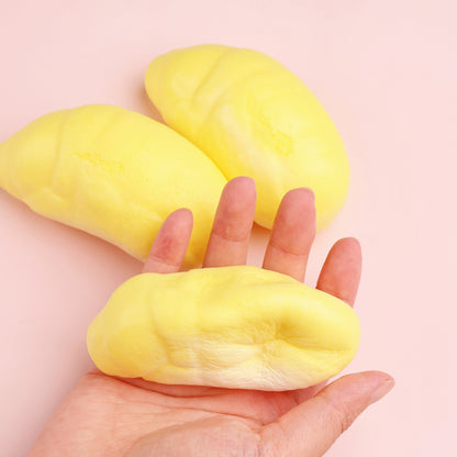Durian Flesh Squishy | Satisfying Fidget Toy | Stress Relief Sensory Toy for Adults & Kids | Funny Fruit Squishy