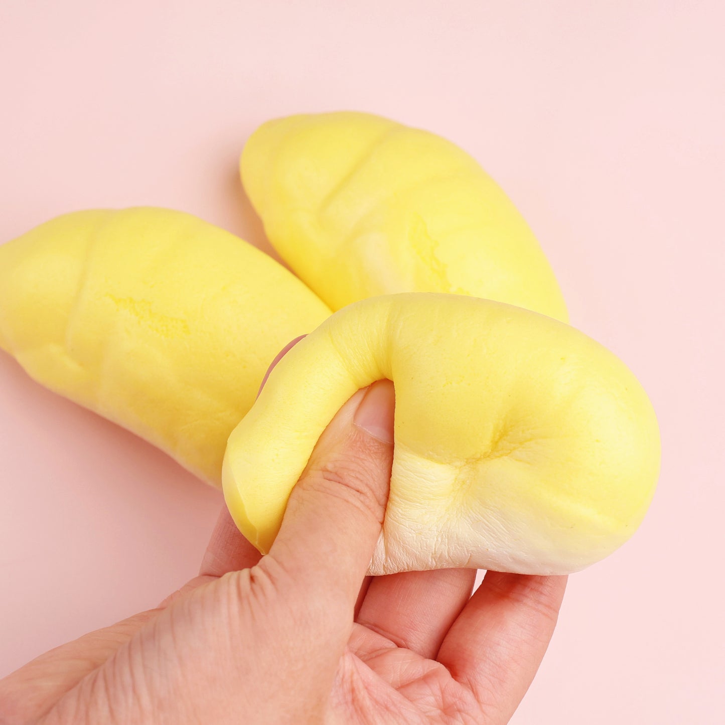 Durian Flesh Squishy | Satisfying Fidget Toy | Stress Relief Sensory Toy for Adults & Kids | Funny Fruit Squishy