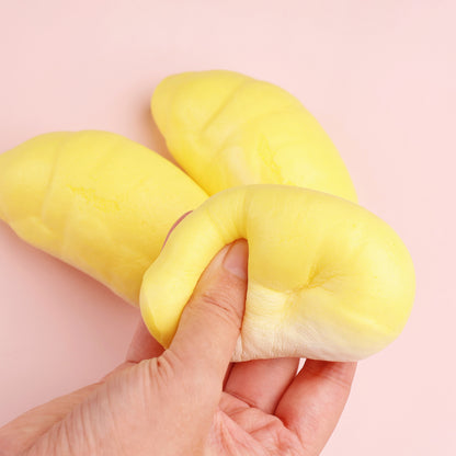 Durian Flesh Squishy | Satisfying Fidget Toy | Stress Relief Sensory Toy for Adults & Kids | Funny Fruit Squishy