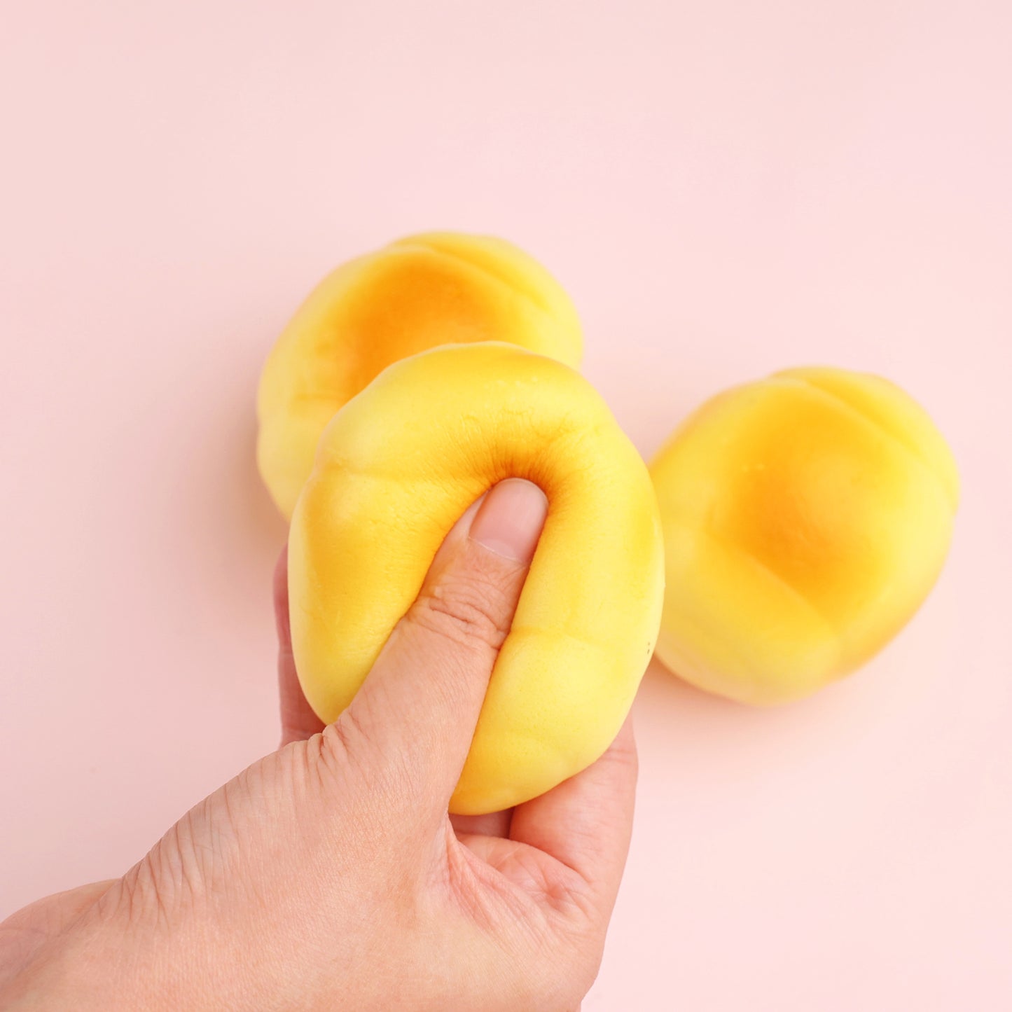 Bread Bun Squishy | Ultra Soft Slow Rising Fidget Toy | Palm Size Stress Relief Sensory Toy for Adults & Kids