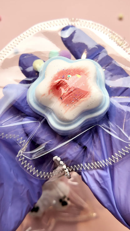 Blue Bling Star Squishy Toy