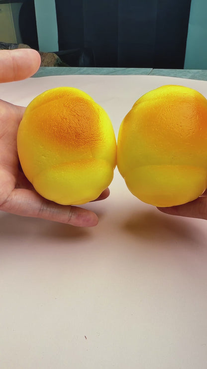Bread Bun Squishy | Ultra Soft Slow Rising Fidget Toy | Palm Size Stress Relief Sensory Toy for Adults & Kids