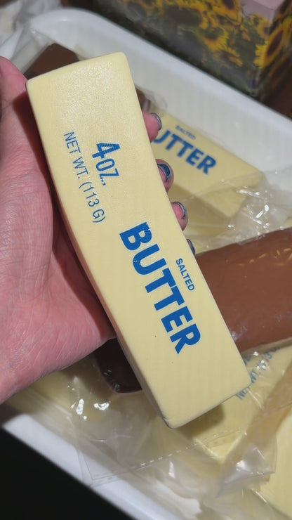 Butter Bar Squishy — Scented, Ultra Soft Slow-Rising Stress Relief Toy | Handmade by Craftlulu